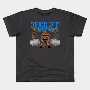 Deadlift Safe Space Kids T-Shirt